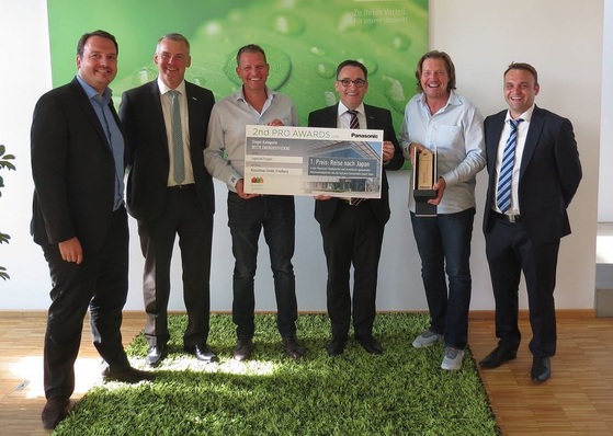 Panasonic Pro Award Verleihung Klimashop