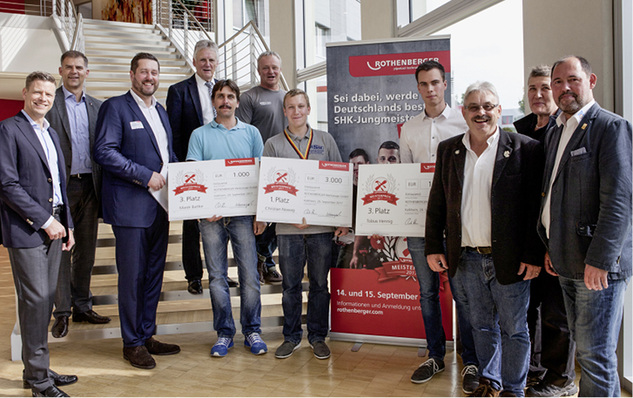 



Die Teilnehmer und Gewinner des Rothenberger-Meisterpreises.
