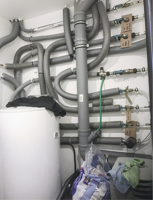 
Trinkwasserinstallation oder Wandheizung auf Putz?



