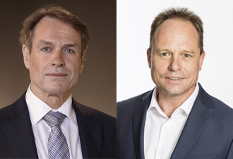 Dr. Reinhard Volk (li.), Martin Winkle
