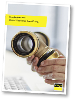 
Die Viega-Seminare bringen Planer und Installateure auf den neuesten Stand.



