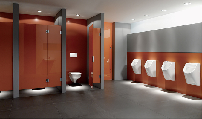 
Das ist alles zu beachten: Nutzerfrequenz, beabsichtigter und unbeabsichtigter Vandalismus, Qualität und Langlebigkeit der Produkte, Hygiene, wirtschaftlicher Betrieb sowie Nachhaltigkeit.



