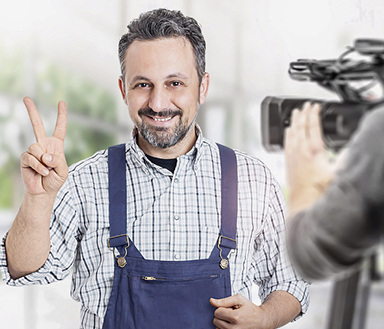 
Beim Live-Check sehen Fachhandwerker das Unternehmen Vaillant hinter den Kulissen.
