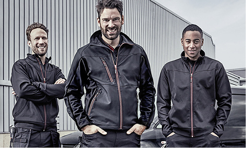 
Die Kollektion sorgt für einen einheitlichen Auftritt der Mitarbeiter.



