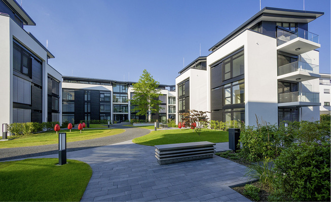 
Wird mittels Eisspeicher beheizt und gekühlt: Wohnprojekt City Living.



