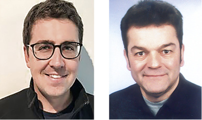 
Niklas Cybulla (links) folgt auf Michael Maier. 



