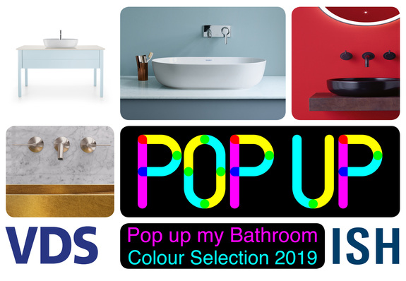 Colour Selection: Auf der Trendplattform Pop up my Bathroom wird es bunt.
