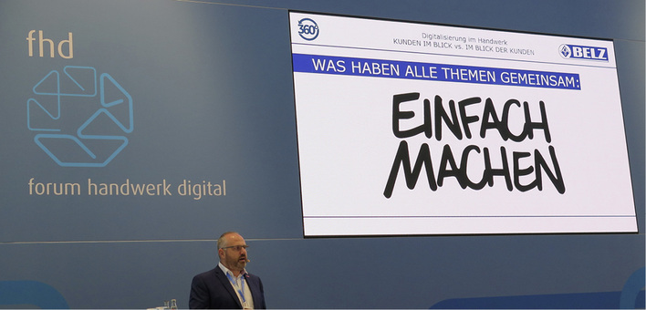 
Bei den Ideenvorträgen und bei den Expertengesprächen stand die praktische Umsetzung im Mittelpunkt. 



