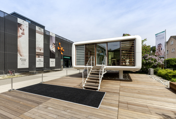 Teil des Besucherzentrums in Schiltach.