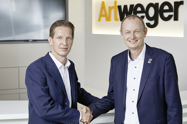 Mag. Andreas Hirsch und Gerhard Aigner Artweger Geschäftsführer (v.l.n.r.)