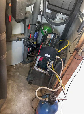 
Nach der Aufbereitung hat die Solaranlage bestmögliches Füllwasser intus.



