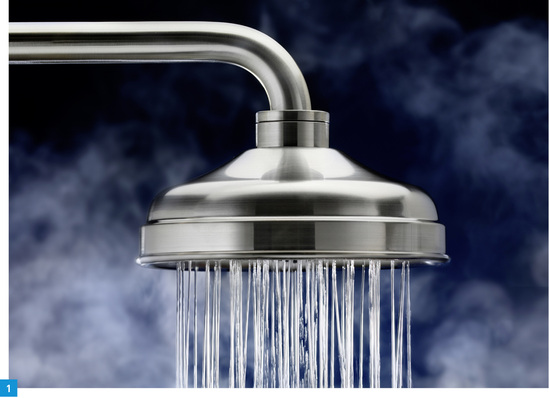 
Der Anlagenmechaniker sorgt für warmes Trinkwasser, komfortabel und hygienisch.



