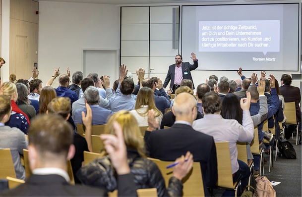 

Am Vormittag liefern Impulsvorträge erste Infos und einen Überblick zum Programm des Forums in der Nähe von Stuttgart.






